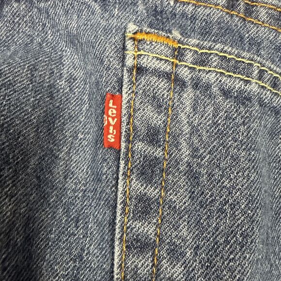 Levi’s 517 Men’s 38x34 Jeans Bootcut Denim Medium Wash Made in Mexico - Picture 8 of 9